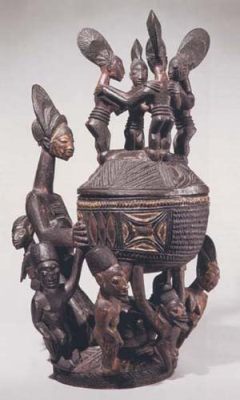  Olowe of Ise's Altar for King Obalufon: A Vivid Tapestry of Yoruba Mythology and Exquisite Craftsmanship!