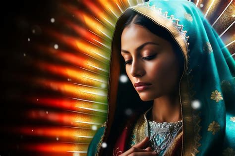 The Virgin of Guadalupe 섬세한 표현과 은은한 색감의 신비!