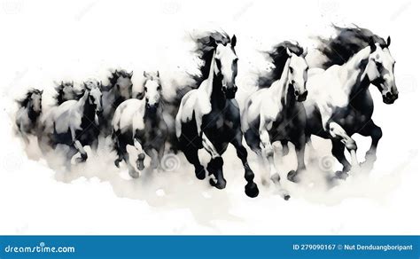  백마도(White Horse Picture) -  섬세한 붓터치와 역동적인 화선의 조화!